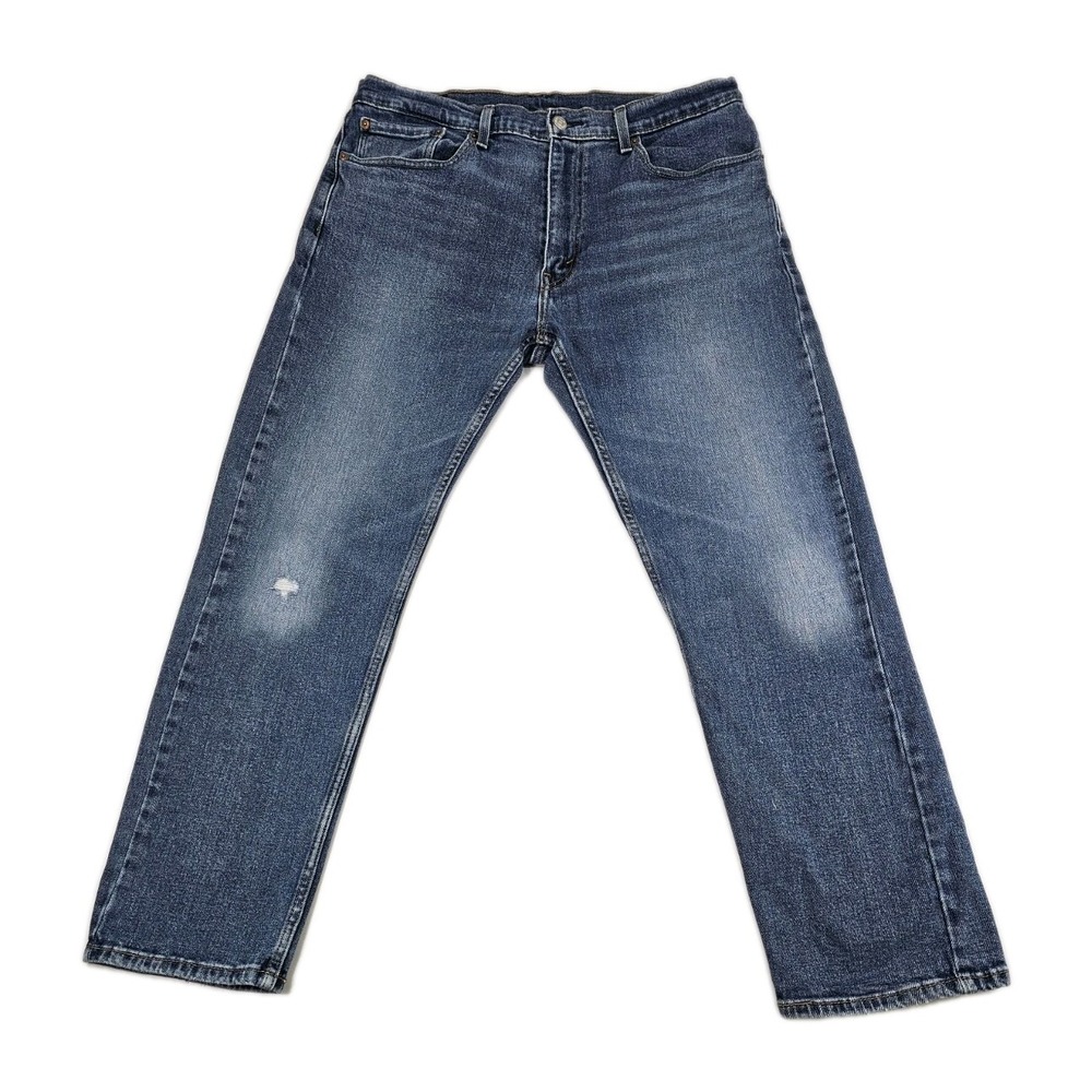 Levi's‎ Jeans Men's 36x30 Blue 505 Regular Fit Straight Leg Medium Wash